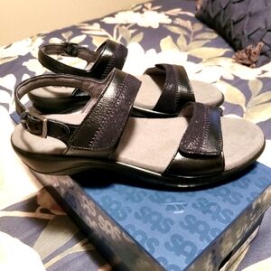 SAS Nudu womens heel strap sandal